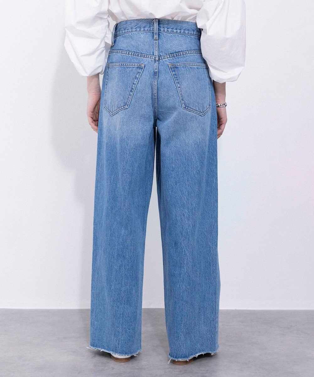 NAVE 【Nave　洗える】デニム ワイドパンツ 