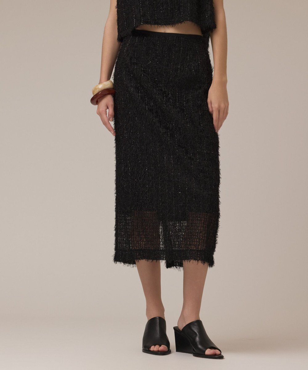 GRACE CONTINENTAL チュールタイトスカート 