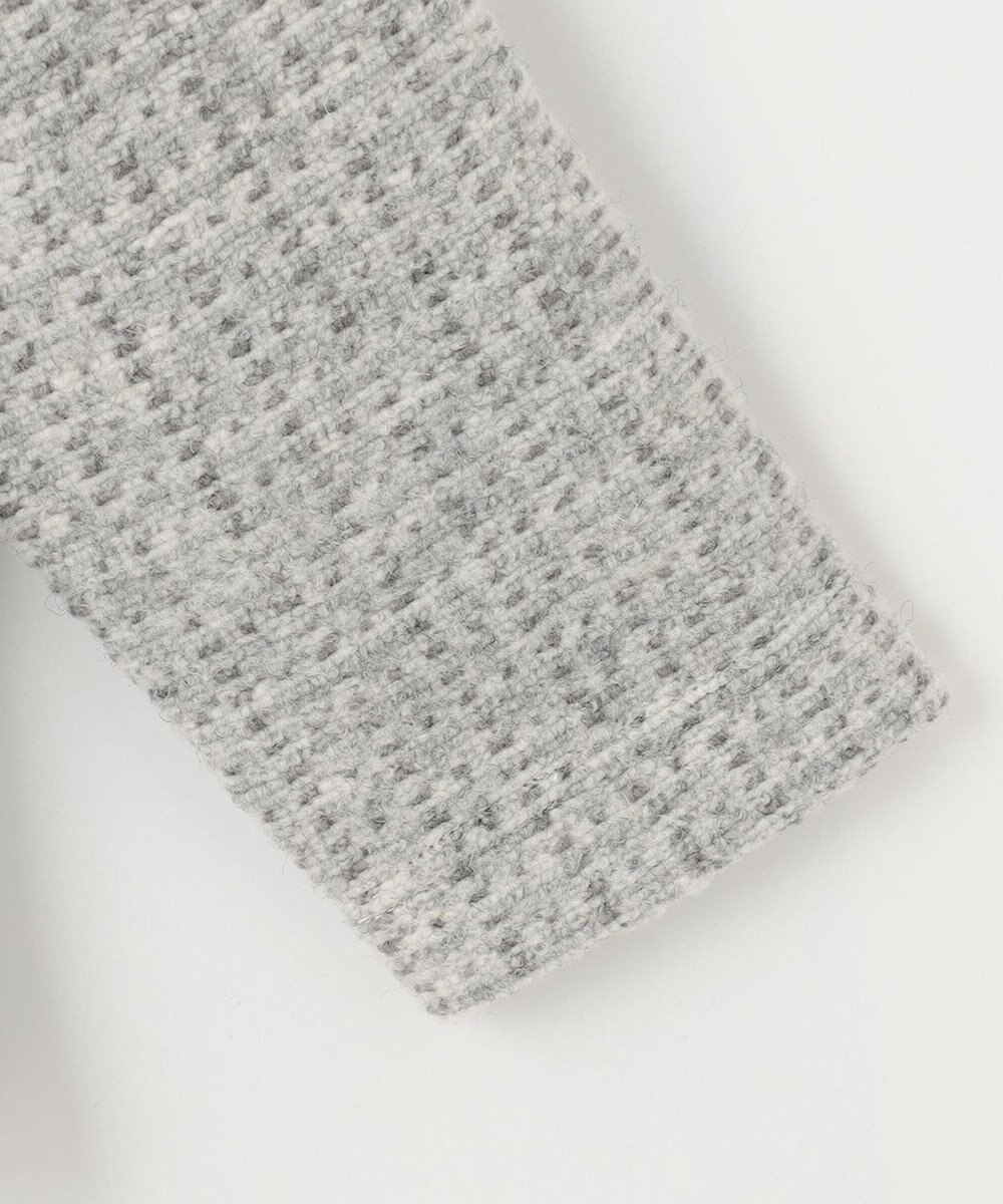 JOSEPH ABBOUD 【軽量/保温性】ウールミックスボアフリース ブルゾン 