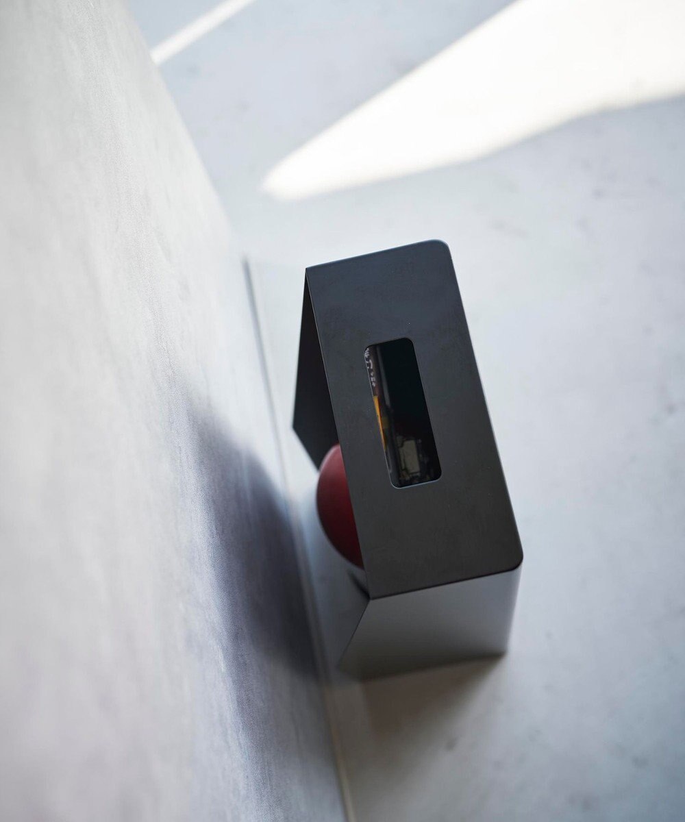 tower 消火器スタンド タワー ブラック 