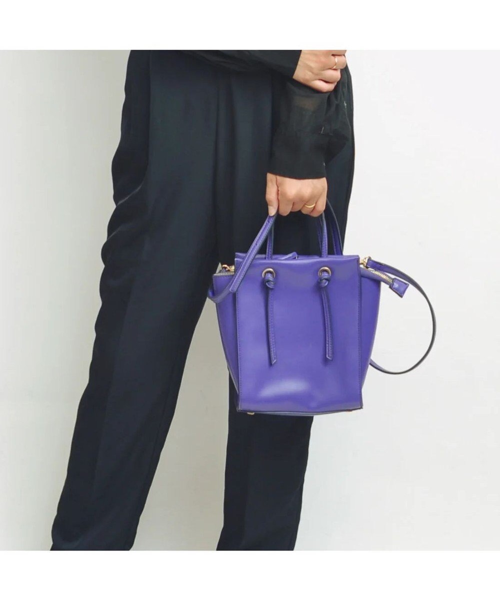 UNBILLION カシュカシュ cachecache / ノットハンドル縦長ミニトート 