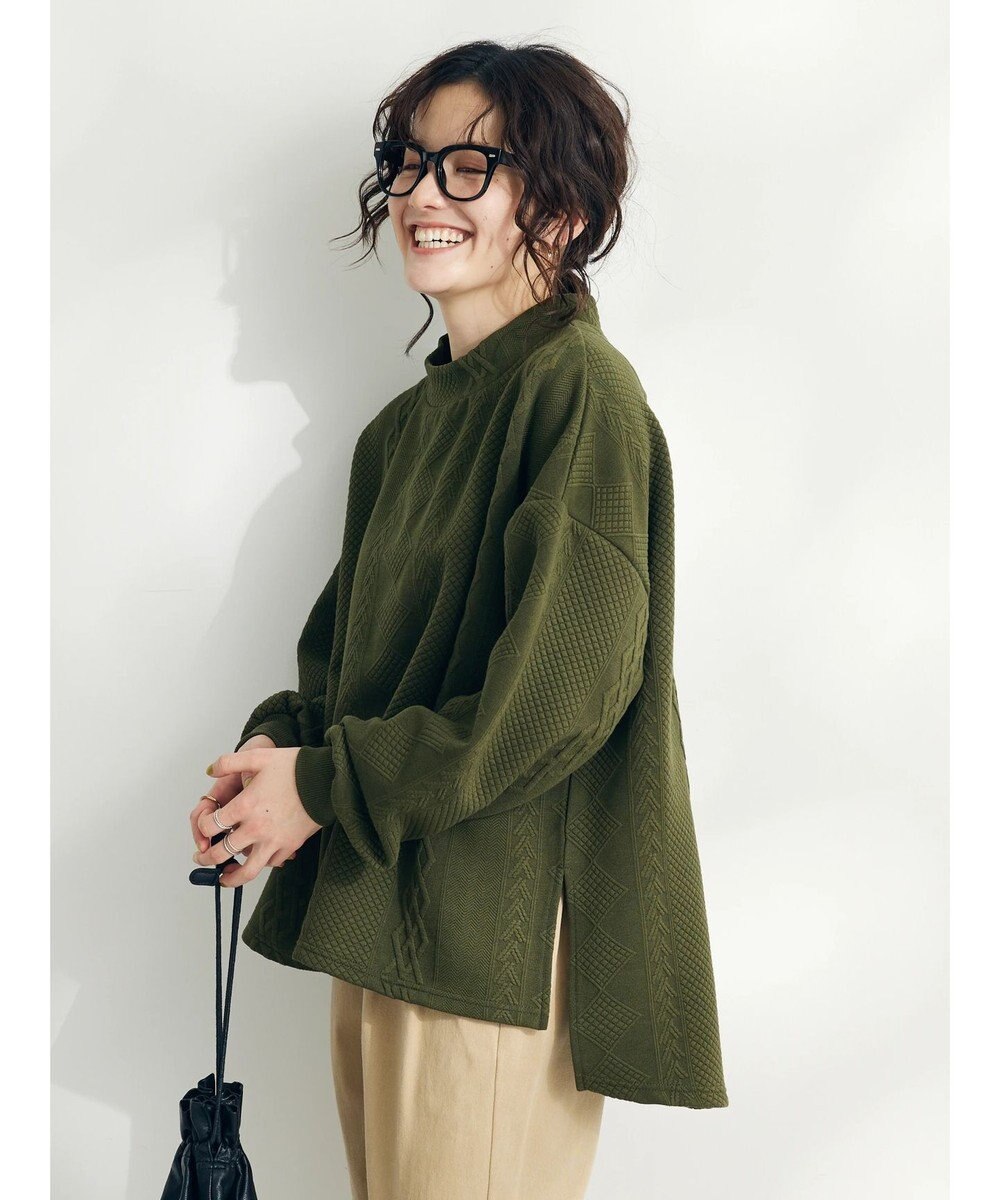 CRAFT STANDARD BOUTIQUE JQカットボリュームスリーブMOCプルオーバー1 