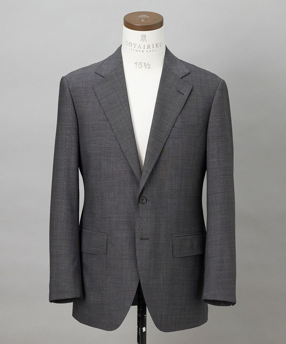 GOTAIRIKU 通年素材【横伸度15％のストレッチ】タスマニア100% SUPER120'sスーパーストレッチ トロピカルスーツ 