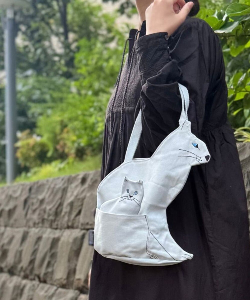 ROOTOTE 1110【ネコトート】EU.デリ.オスワリネコ-A 