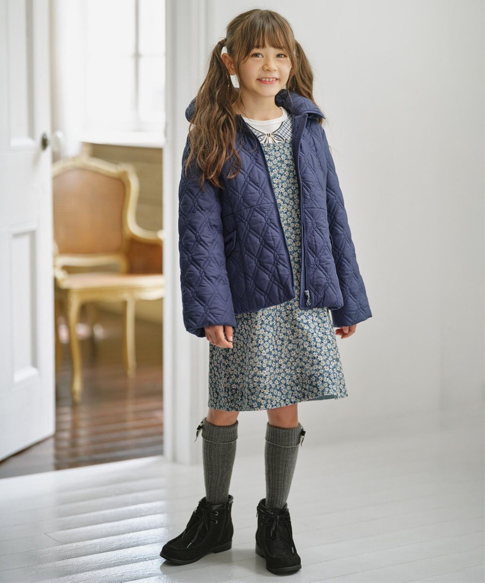 組曲 KIDS 【150-170㎝】中綿キルト コート 