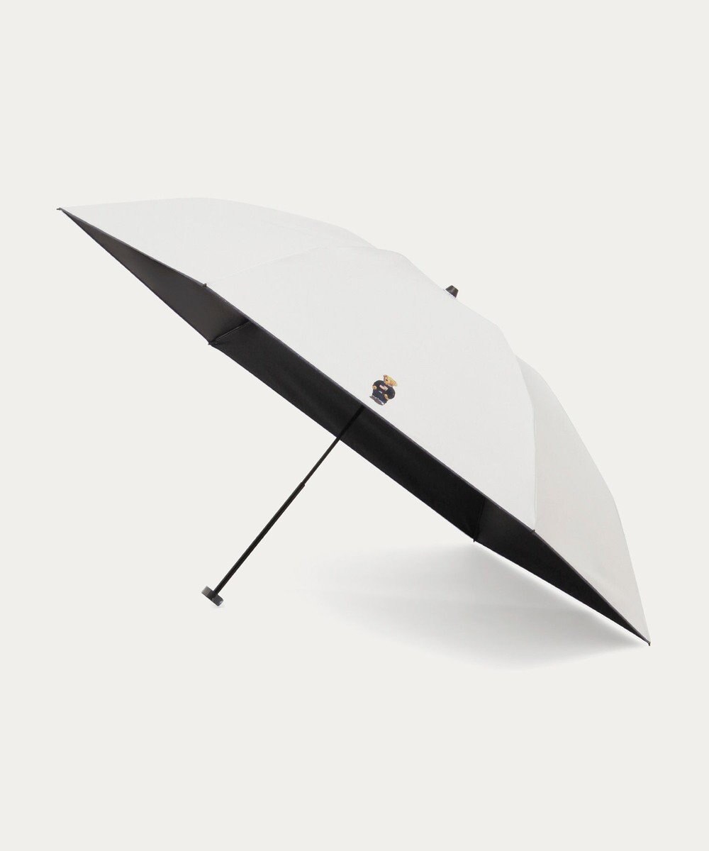 MOONBAT 【遮光率100％/遮熱/UV/軽量】POLO RALPH LAUREN（ポロ ラルフローレン）晴雨兼用日傘  ポロベア 折りたたみ傘 ユニセックス 