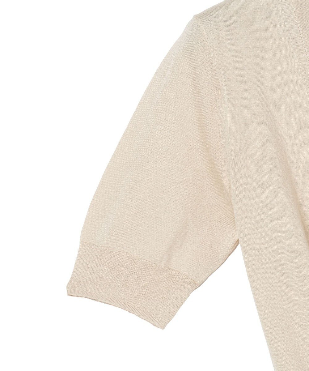 JOSEPH 【洗える】スーパーファインコットンシルク　ショートスリーブカーディガン 