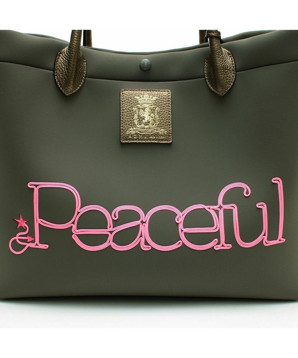 A.D.M.J. 【魔法の様に軽い】マジックライト/コード刺しゅうキューブトート34cm 