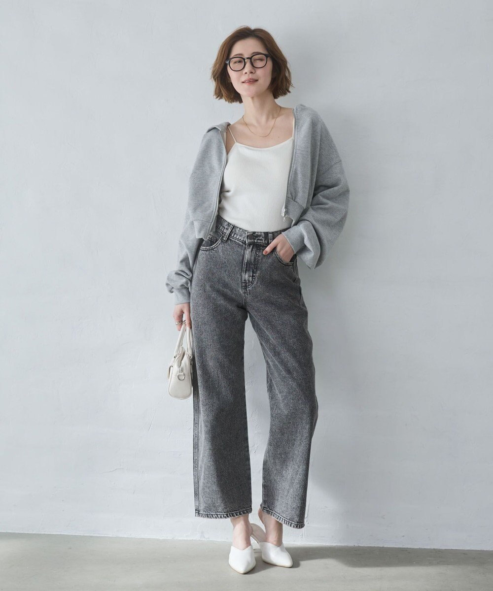 WEGO 【XS～Lサイズ展開/美脚】ストレートデニムパンツ 