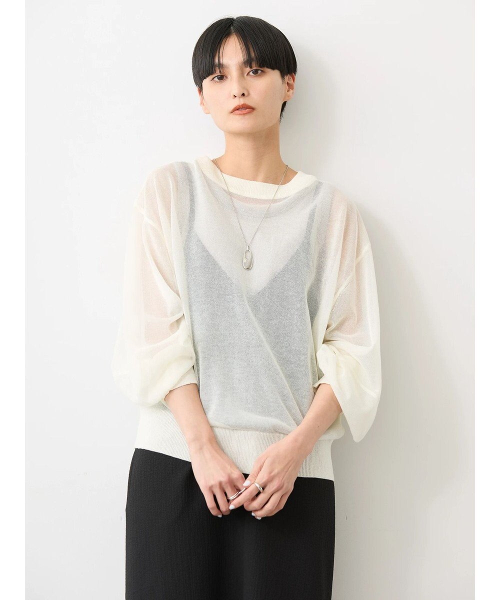 AMERICAN HOLIC 接触冷感２ＷＡＹシアーニットカーディガン 