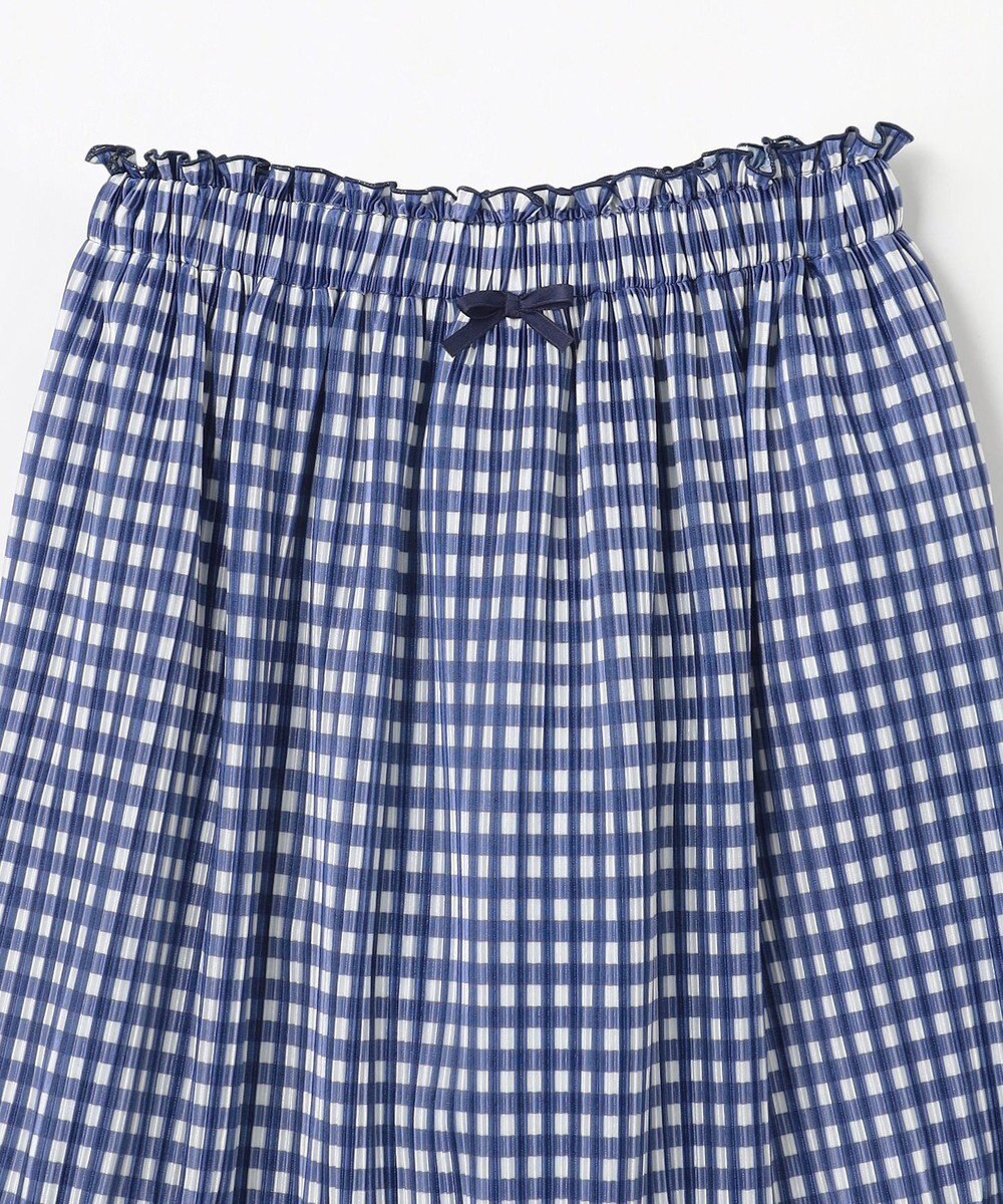 組曲 KIDS 【150-160㎝】ギンガムチェックプリーツ スカート 
