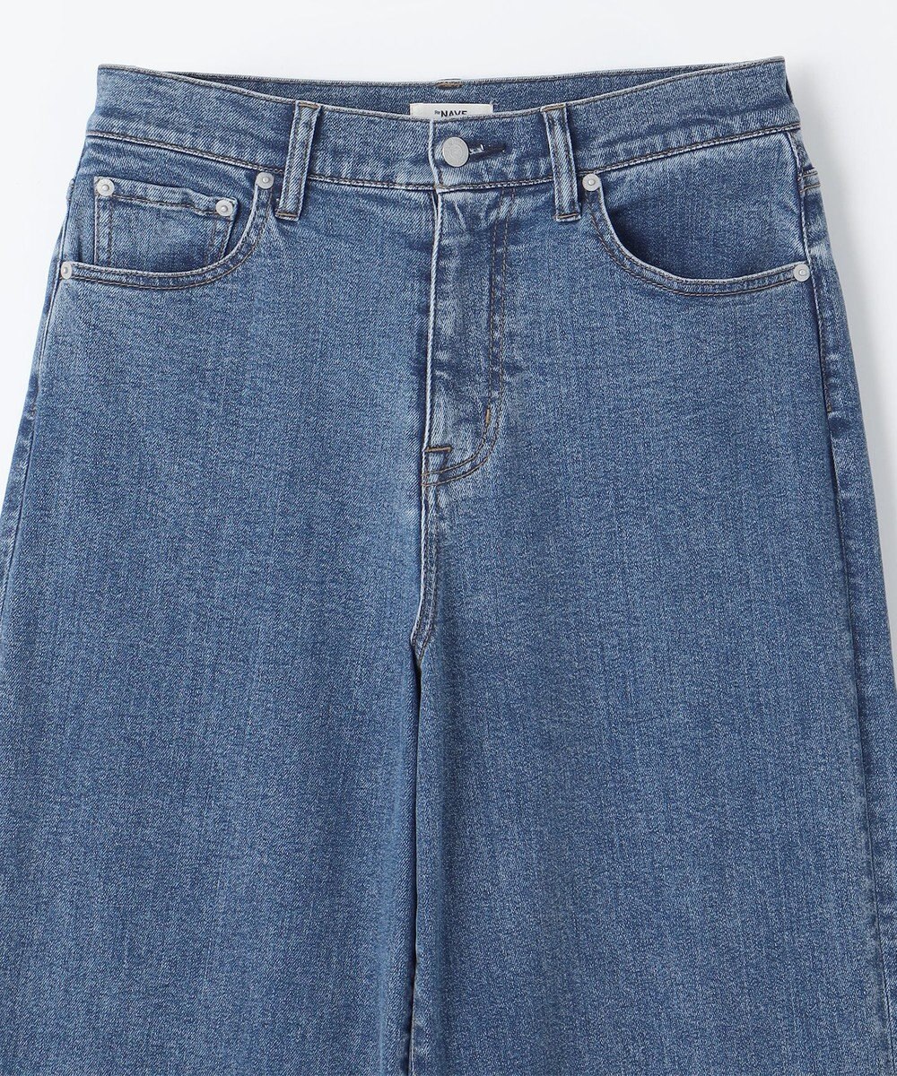 NAVE 【ReNAVE　洗える】ワイドストレッチデニム 