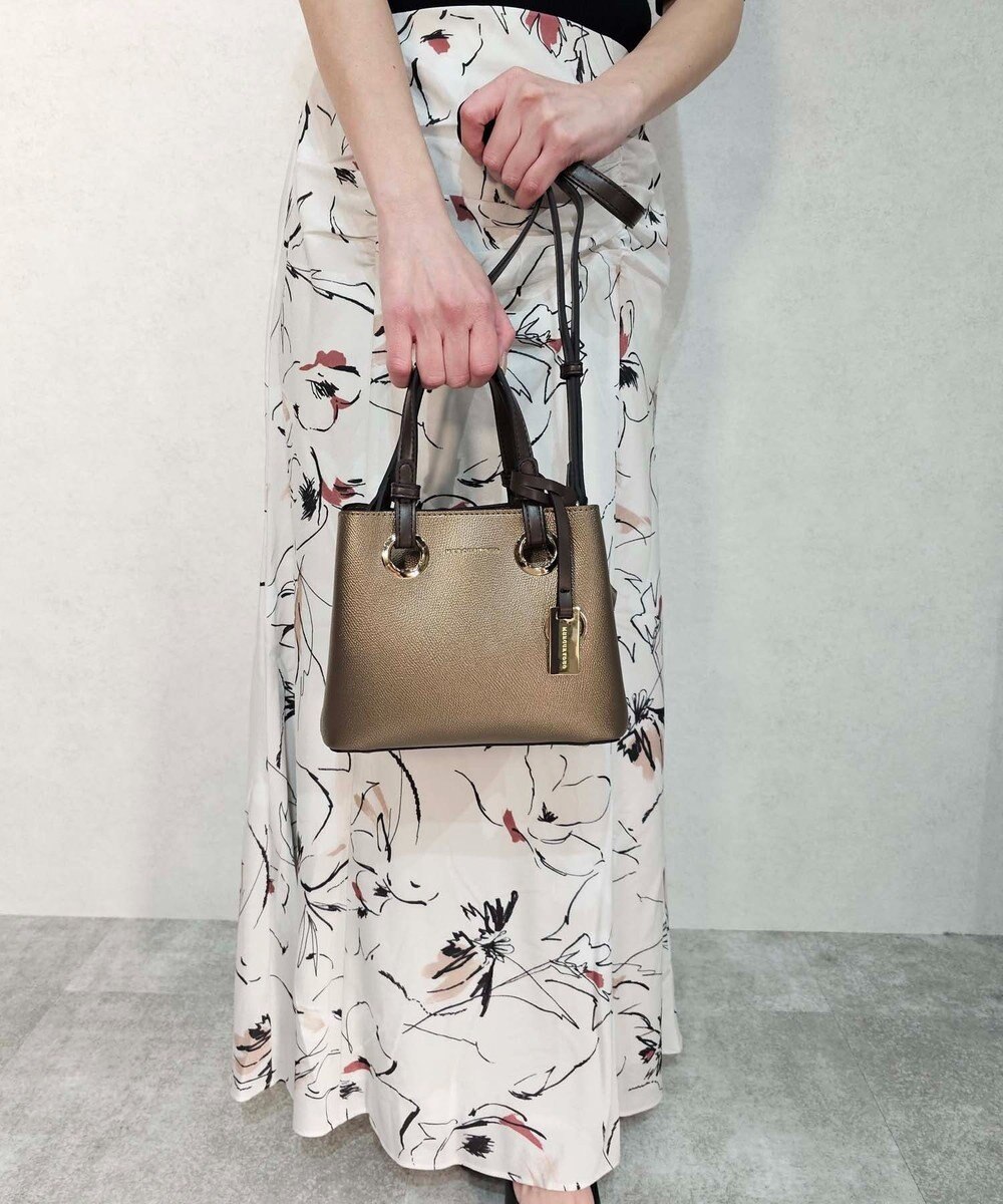 style code 【MERCURYDUO/マーキュリーデュオ】メタルアイレット　ミニショルダーバッグ、ハンドバッグ 