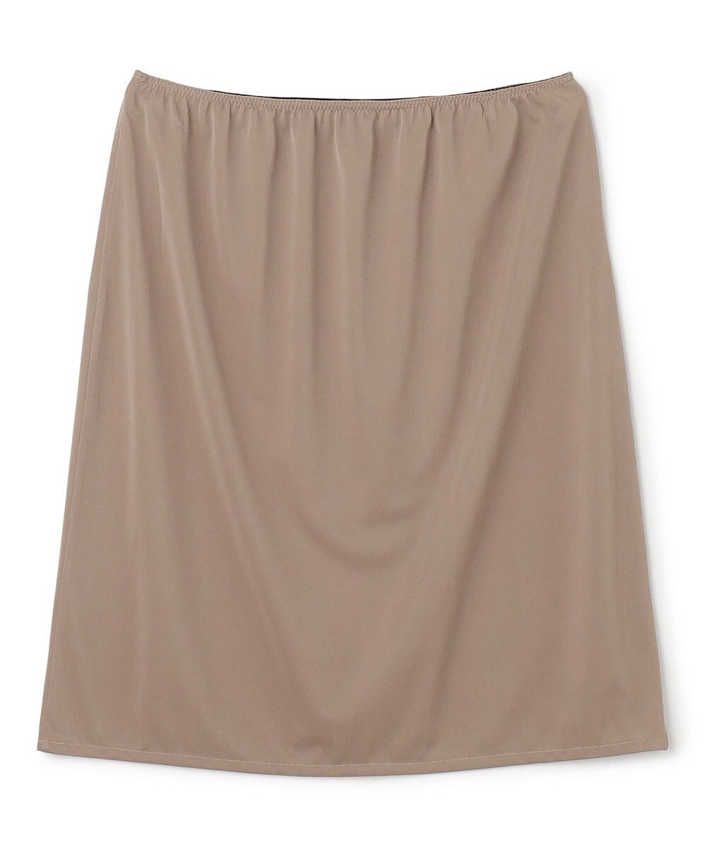 BEIGE， AGATE / Uネック メランジニットドレス 