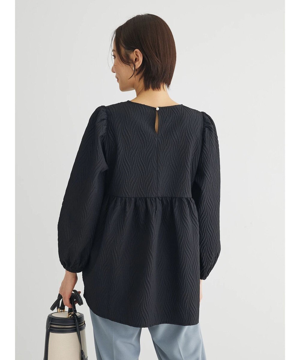 Green Parks ・ＥＬＥＮＣＡＲＥ　ＤＵＥ　フクレジャカードブラウス 