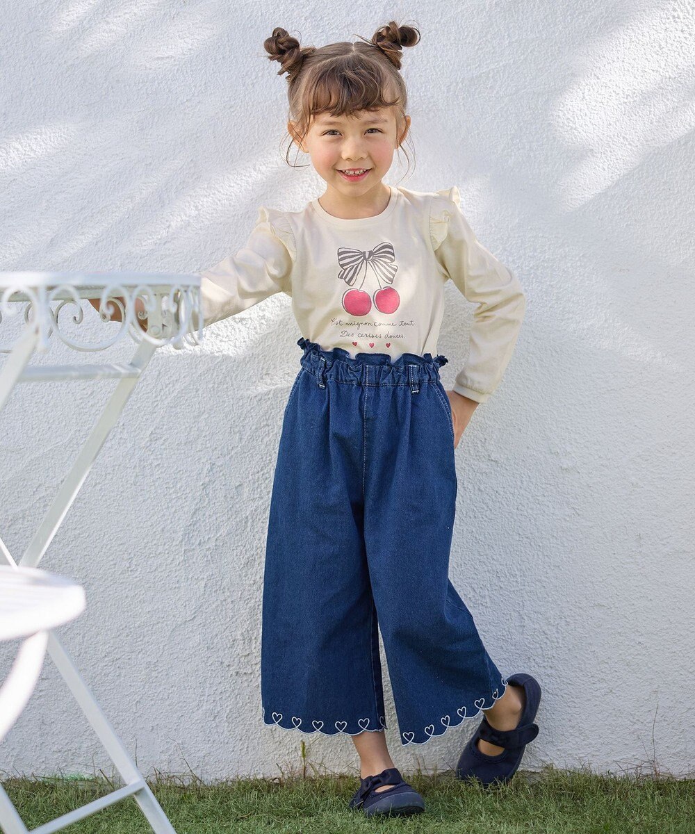 ANY KIDS 【WEB限定】7days プリント Tシャツ 