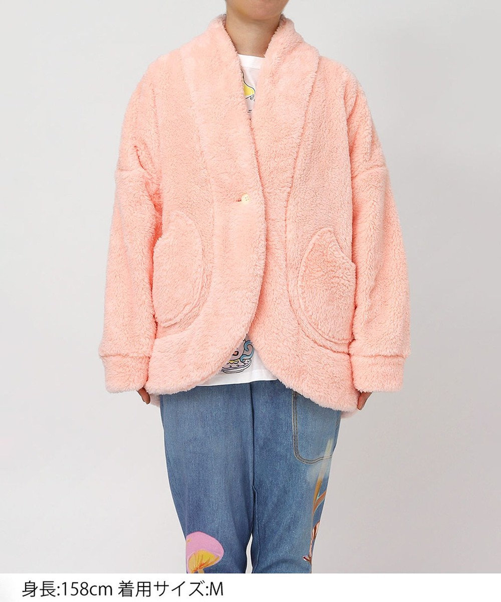 tsumori chisato SLEEP ツモリチサト ローブ フリ－ス素材(本体) あったか 長袖 ルームウェア レディース URW430 /ワコール 