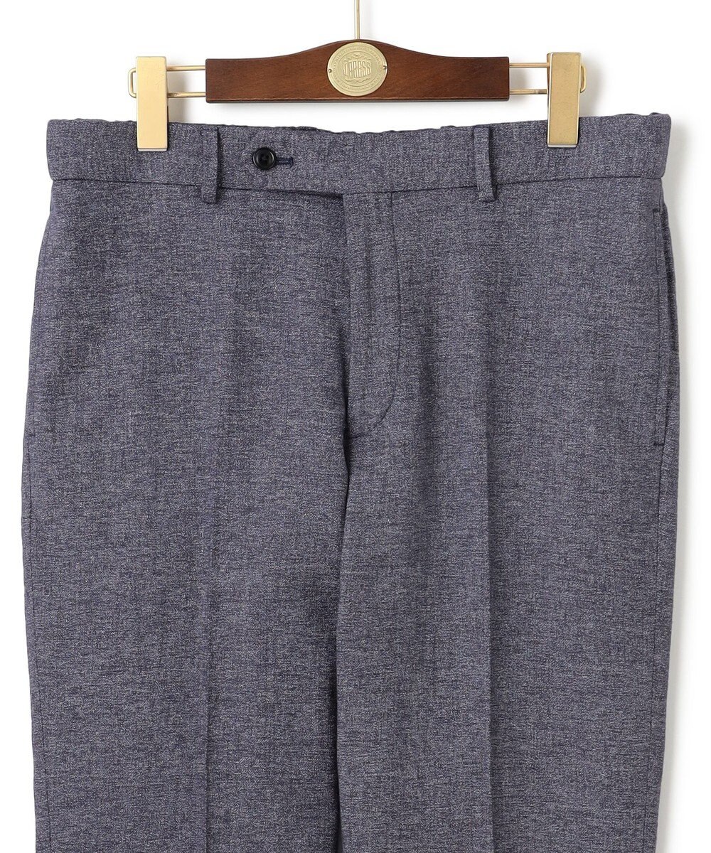 J.PRESS MEN 【ウォッシャブル可】コンフォートストレッチリネン スラックス 