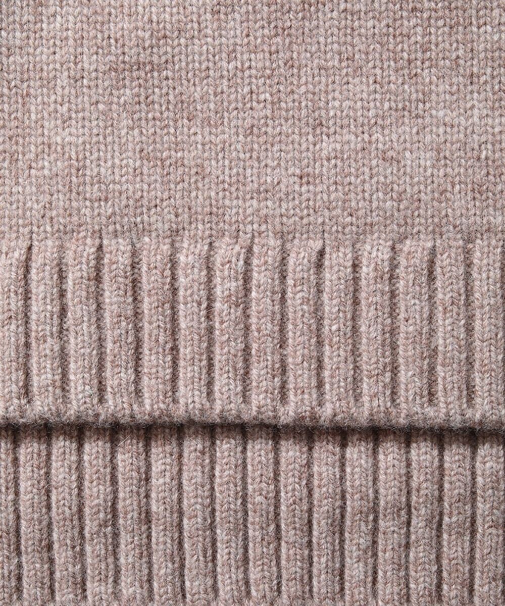ATON COOMA LAMBS WOOL | ショートクルーネックプルオーバー 