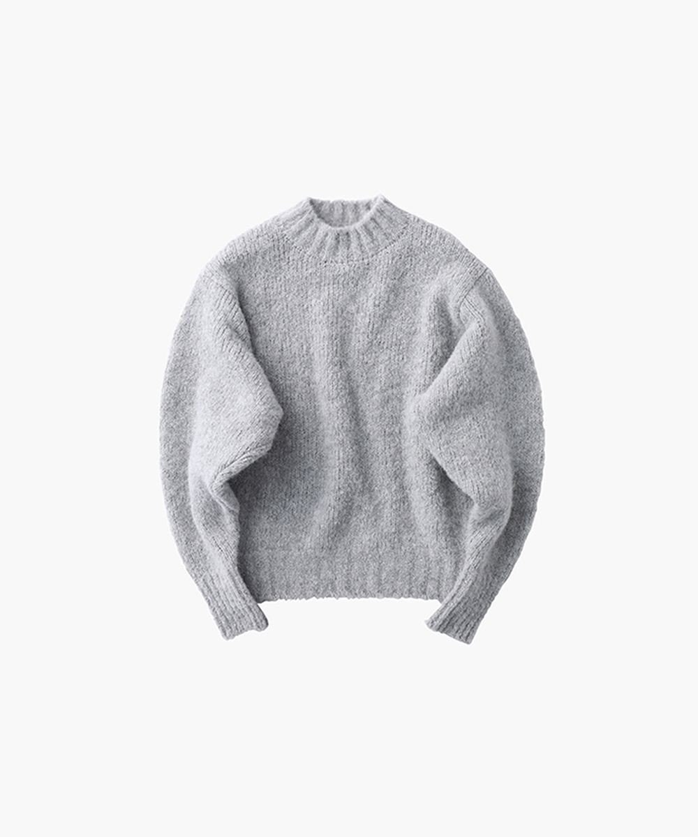 BABY ALPACA | モックネックセーター / ATON | ファッション通販 