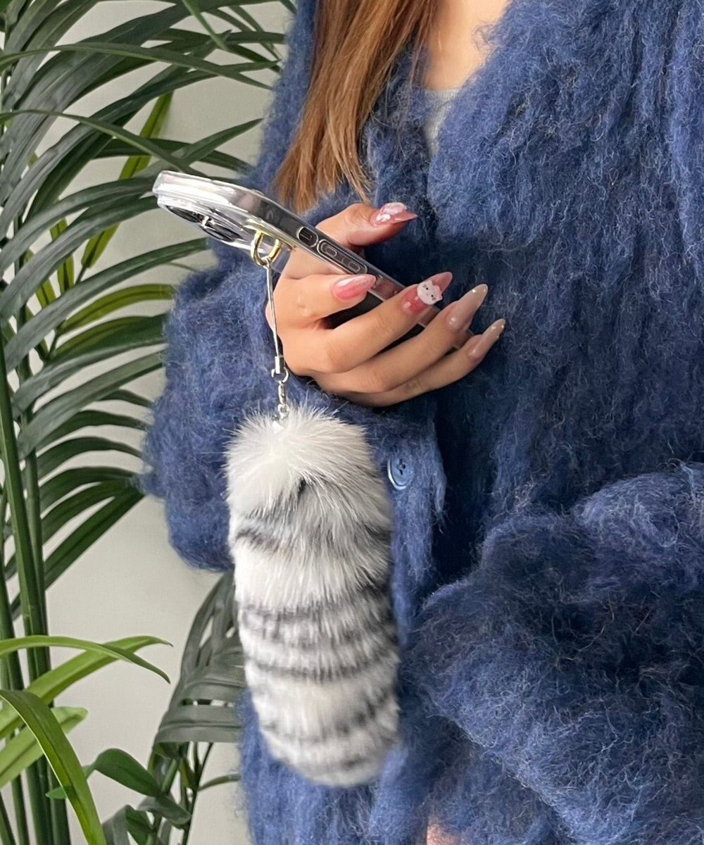 WEGO ミニファーしっぽキーホルダー 