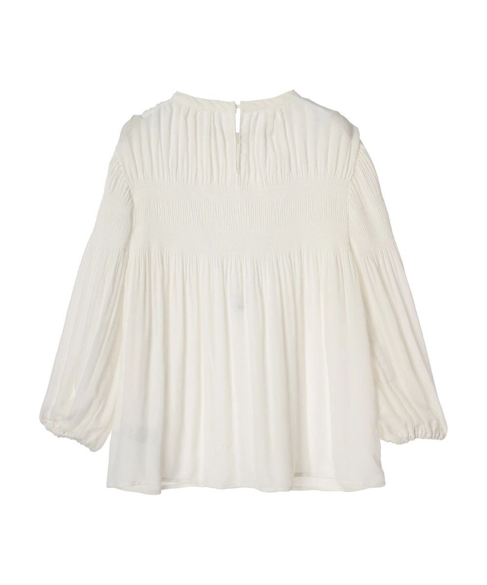 Green Parks マジョリカプリーツブラウス 
