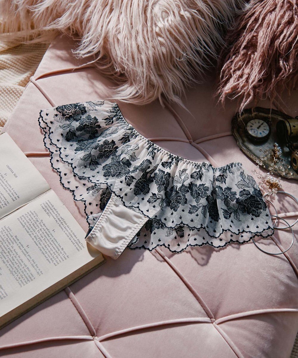 San-ai Resort（三愛水着楽園） エレガントコレクション  【2412】 デザインバックレースショーツ 