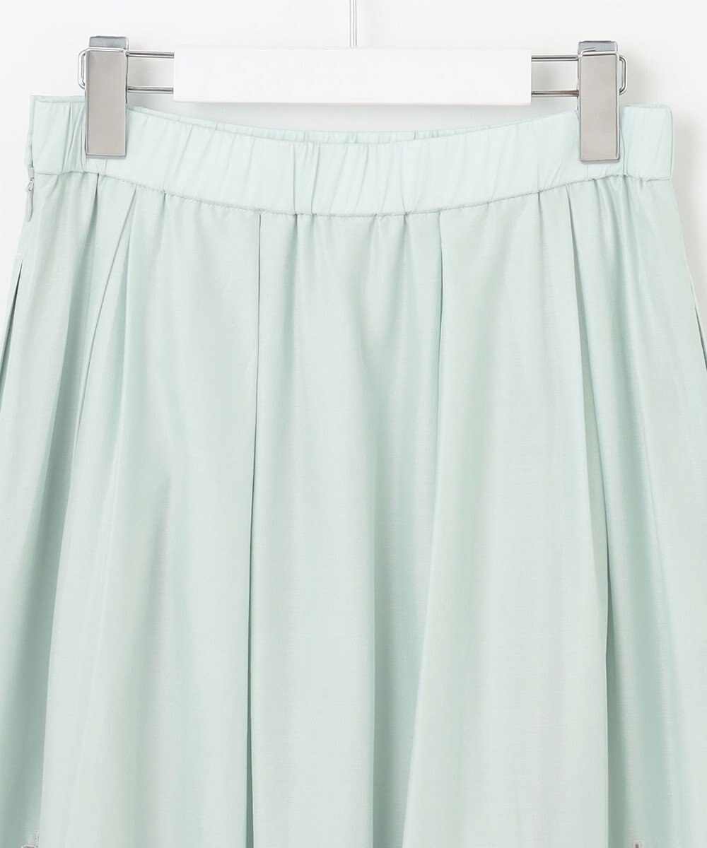 自由区 S 【カタログ掲載・洗える】エンブロイダリーローン スカート 