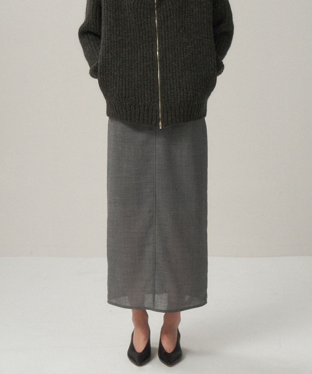 ATON TECHNO WOOL ETERMIN | ペンシルスカート 