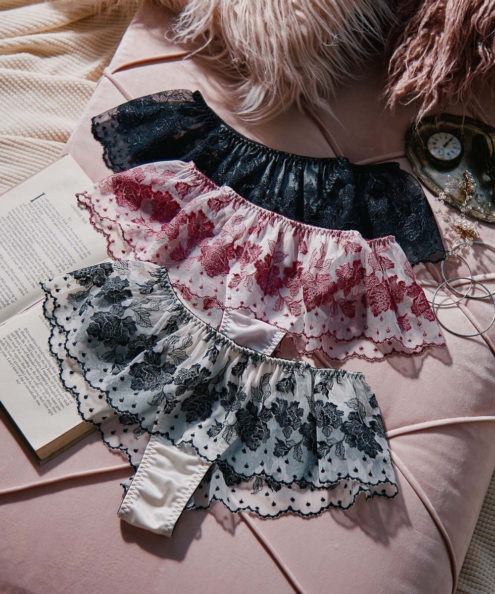 San-ai Resort（三愛水着楽園） エレガントコレクション  【2412】 デザインバックレースショーツ 