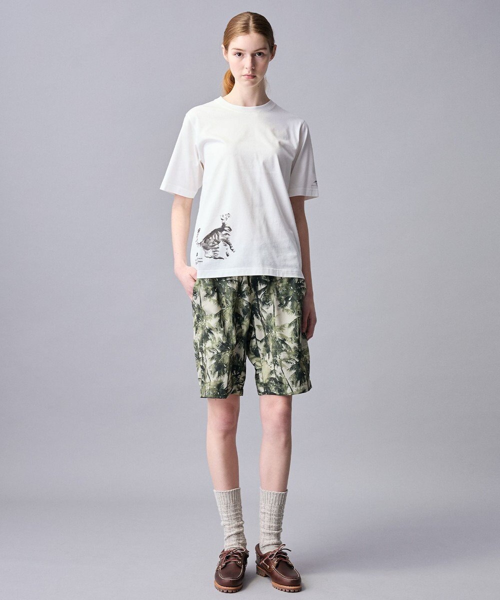 JOSEPH ABBOUD MOUNTAIN 【テーム・ヤルヴィコラボレーション/ゆったり】　　プレーティング天竺ヤルヴィー Tシャツ 