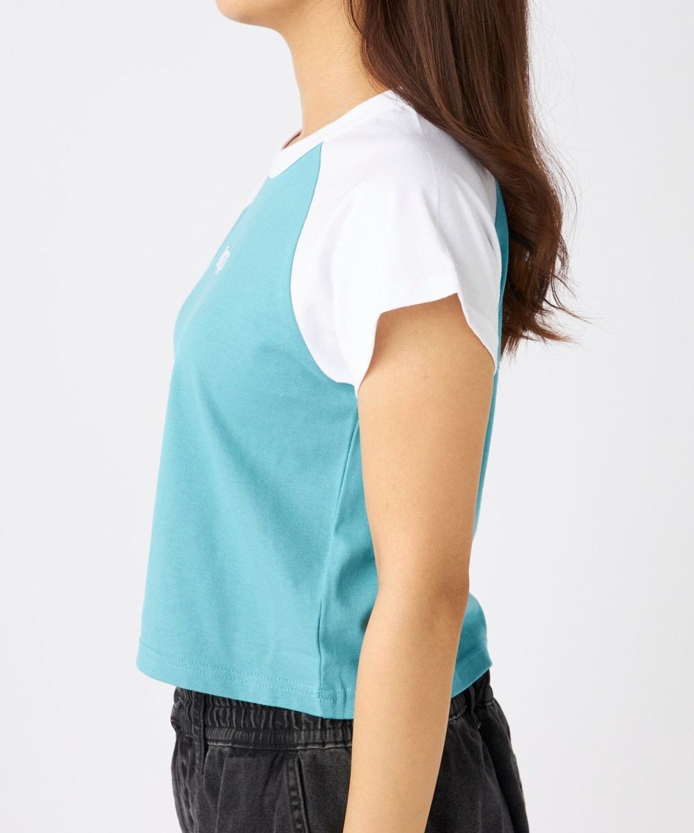 OP／FILA 【Kappa】ショート丈 ラグランミニTシャツ 