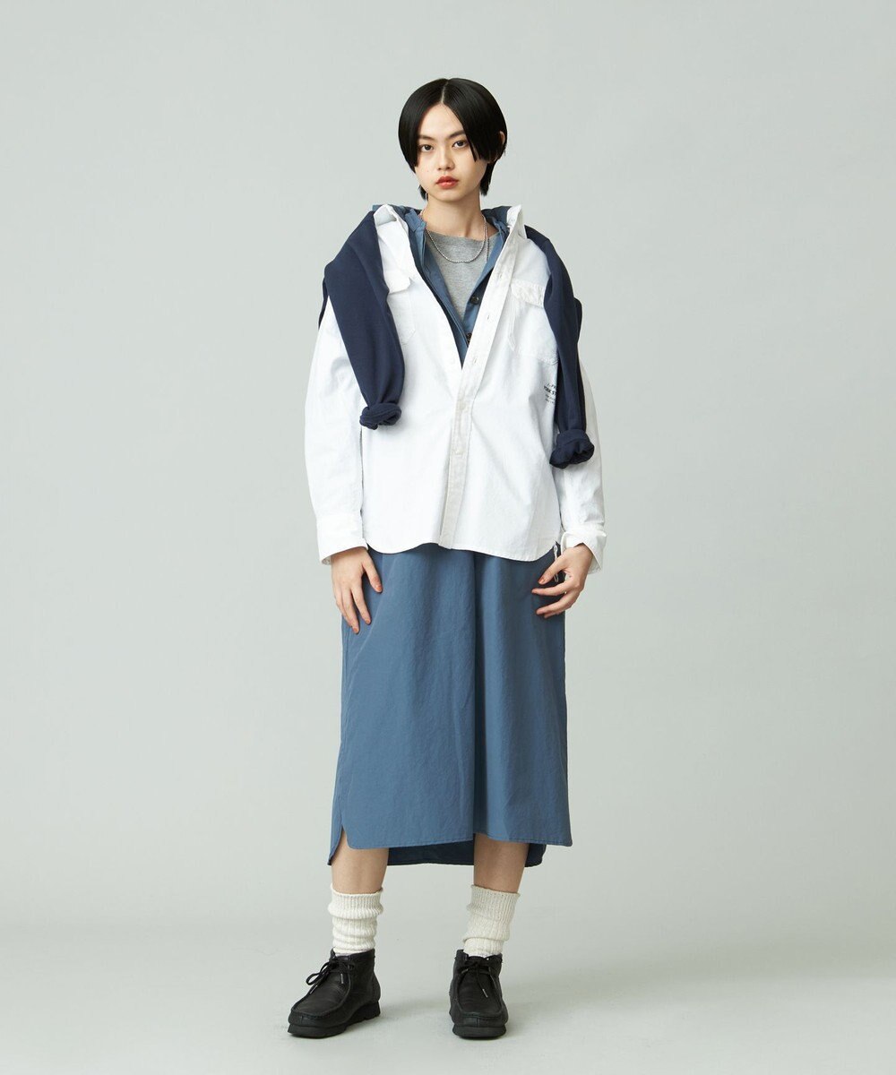 J.PRESS YORK STREET 【WOMEN】ミリタリーシャツワンピース 