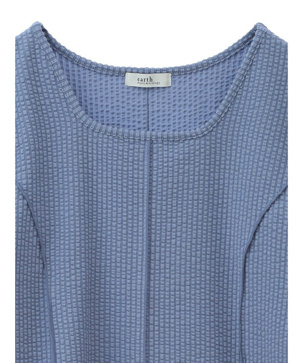 earth music&ecology ぽこぽこパワショルプルオーバー 