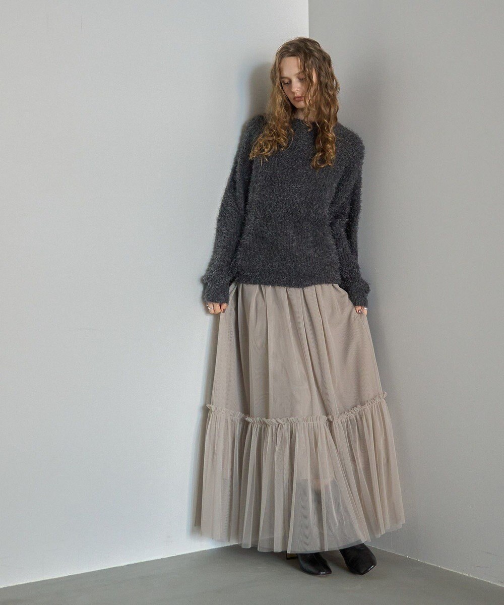 AMERICAN HOLIC フェザーゆるニットプルオーバー 