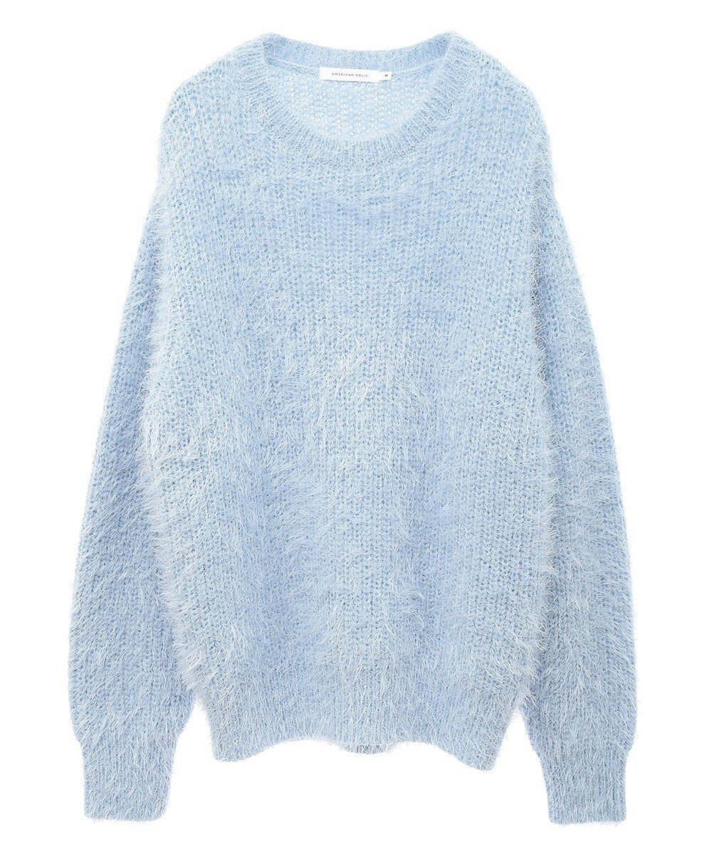 AMERICAN HOLIC フェザーゆるニットプルオーバー 