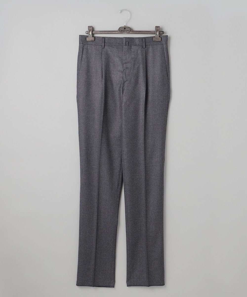 GOTAIRIKU 【保温性/ストレッチ/シワになりにくい】サキソニーストレッチパンツ_1タック(25年モデル） 