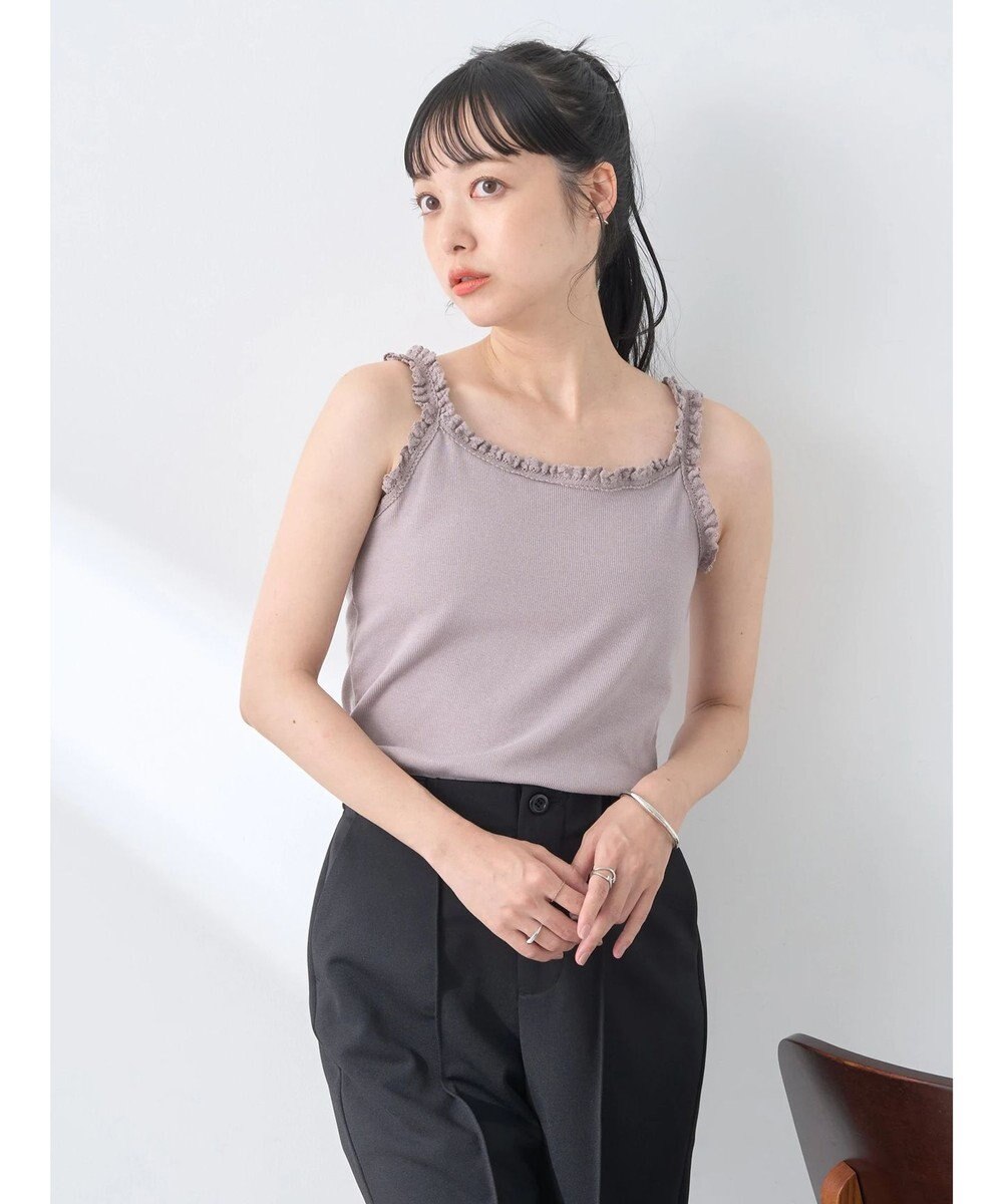 earth music&ecology フリルキャミ 