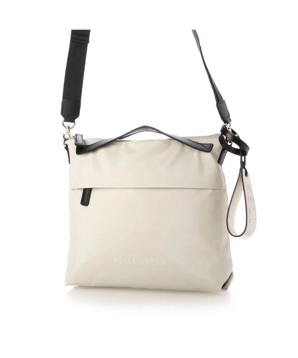 PELLE BORSA ミドルサイズショルダー Cheers 4685 アイボリー