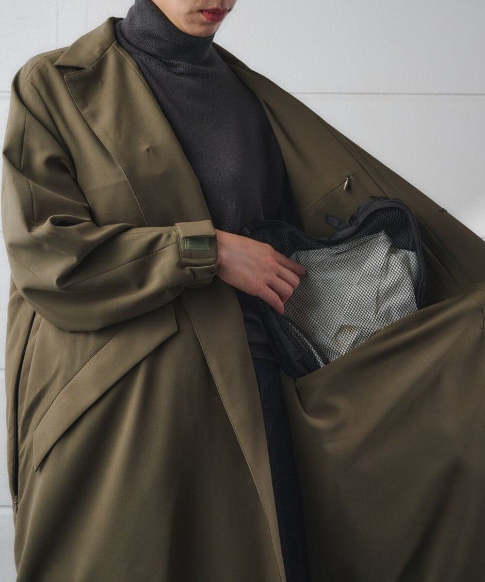 muuc 9ポケット搭載 トラベラーズコート〈大人の手ぶらコート〉〈3シーズン〉〈手洗い可〉〈ユニセックス・大きいサイズあり〉〈日本製〉〈軽い〉〈暖かい〉 