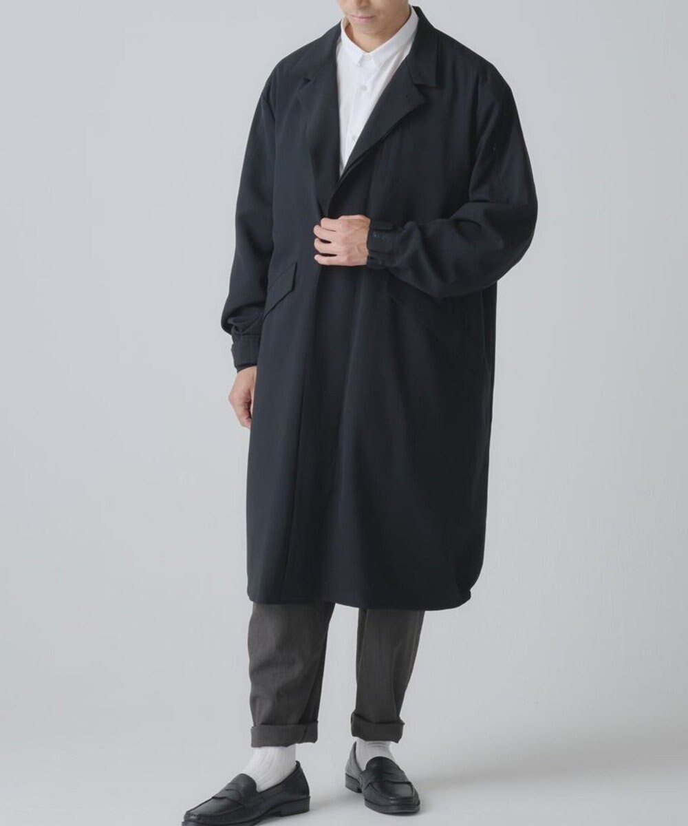 muuc 9ポケット搭載 トラベラーズコート〈大人の手ぶらコート〉〈3シーズン〉〈手洗い可〉〈ユニセックス・大きいサイズあり〉〈日本製〉〈軽い〉〈暖かい〉 