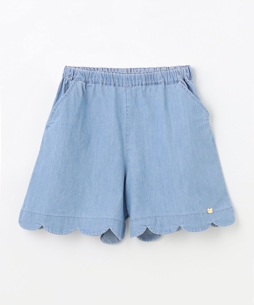 ANY KIDS 裾 スカラップ ショートパンツ 