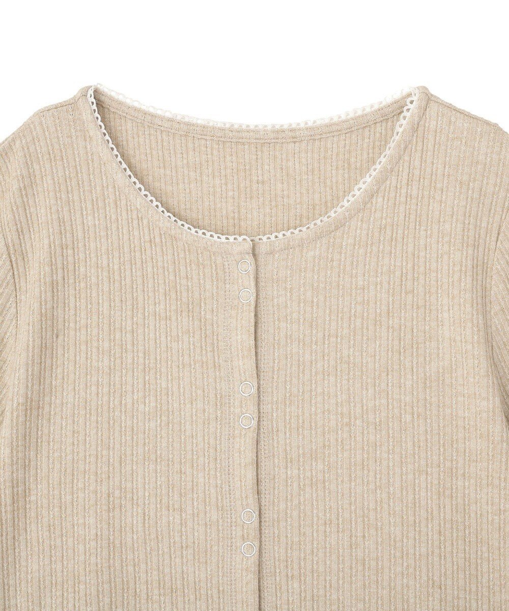 earth music&ecology チェーンリブラメカットソー 