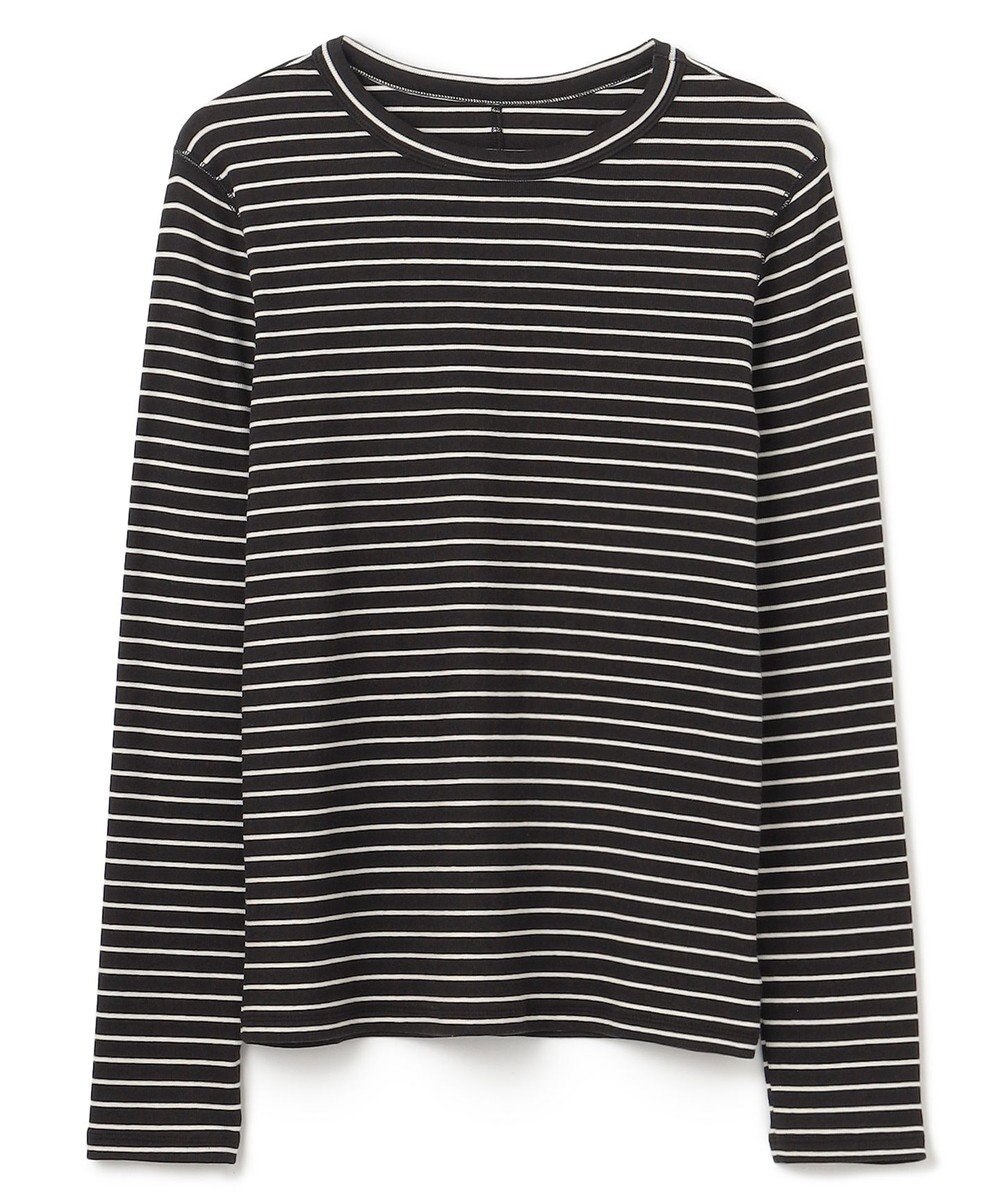 UNFILO コットンカシミヤ クルーネックカットソー 