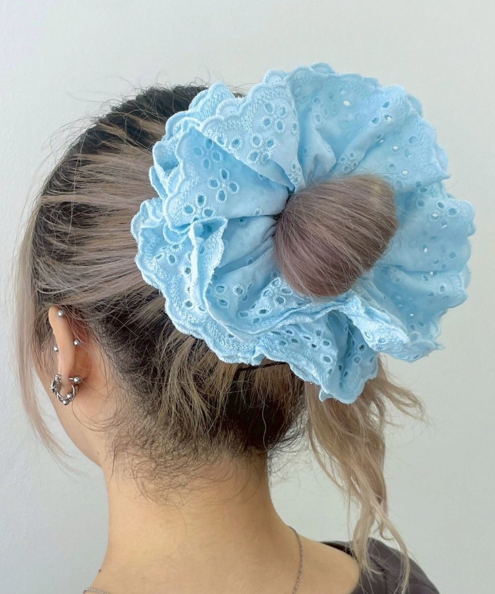 WEGO Lコットンレースシュシュ 