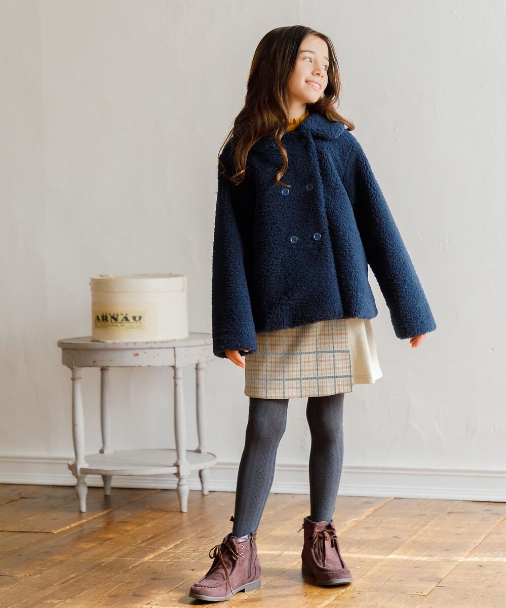 組曲 KIDS 【110-140㎝】スライバー ピーコート 