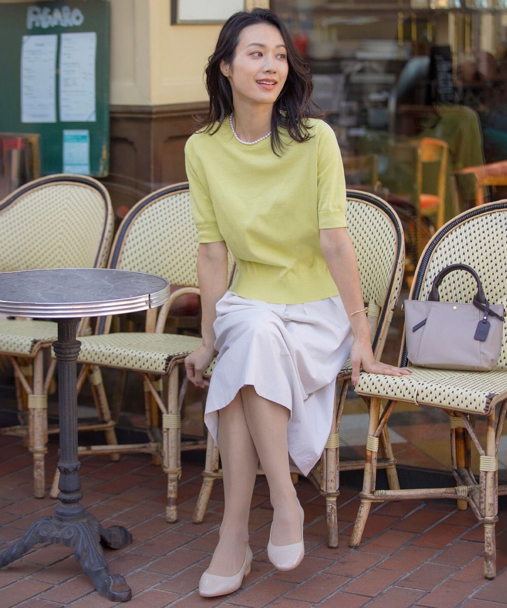 J.PRESS LADIES 【WEB限定カラーあり・撥水加工】キャップ パンプス 