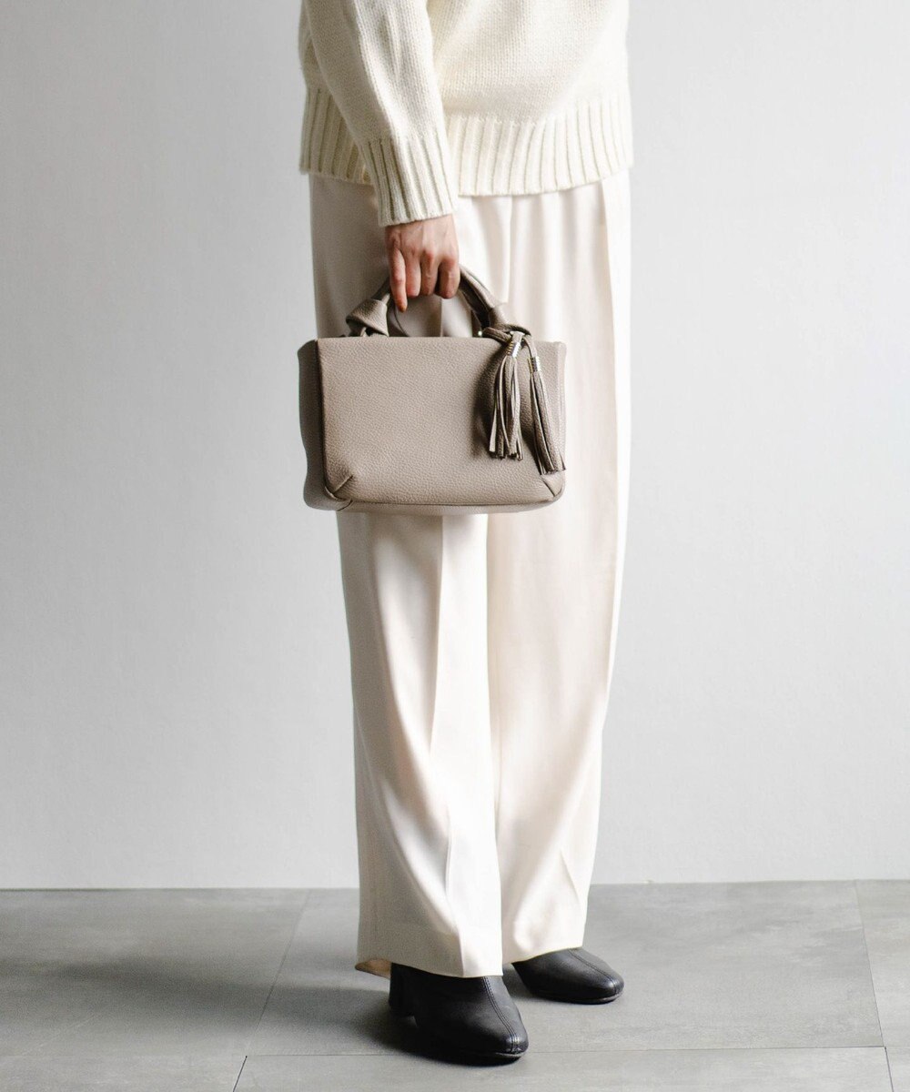 Atelier nuu 日本製 タッセルレザー loop ミニボストン 