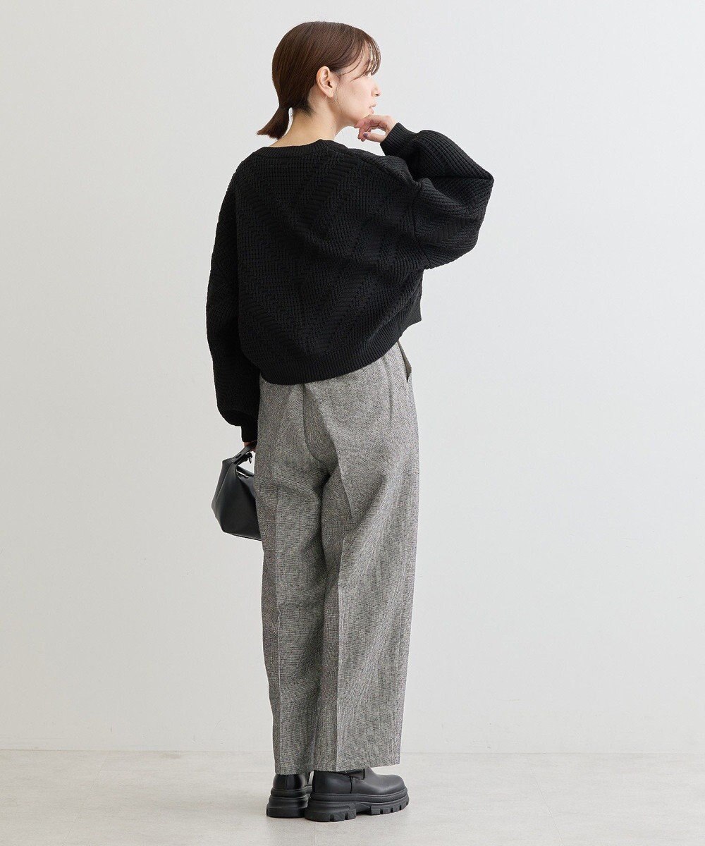 Green Parks ・ＥＬＥＮＣＡＲＥ　ＤＵＥ　ツイードカーブパンツ 