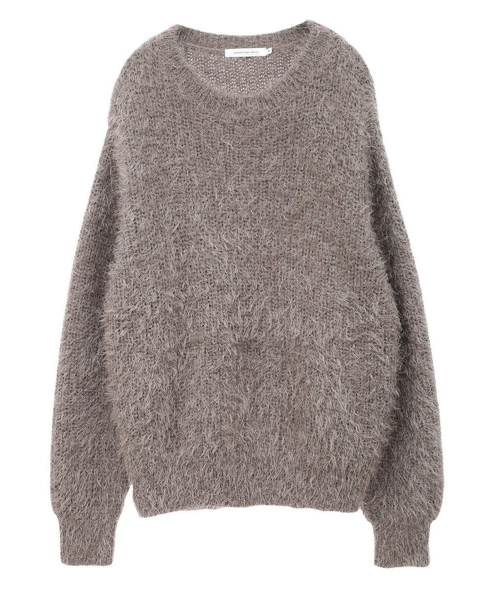 AMERICAN HOLIC フェザーゆるニットプルオーバー 